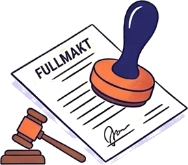 Generalfullmakt mall