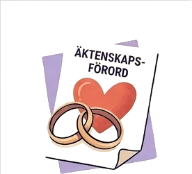 Mall för äktenskapsförord